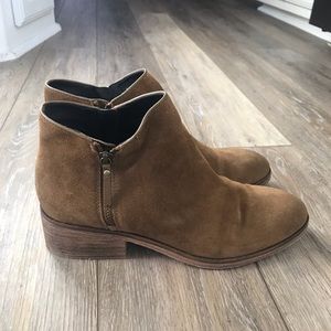 Cole Haan suede booties